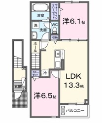 ハウオリエカヒの物件間取画像